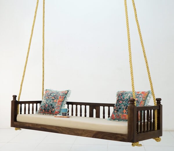 Alanis Wooden Swing Chair
