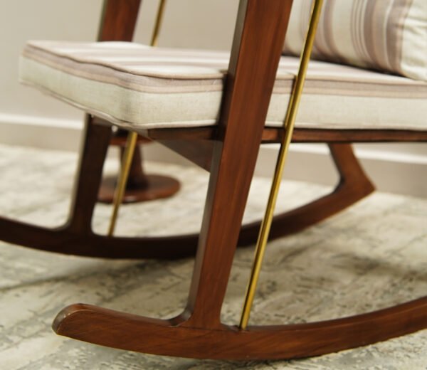 Aranya Sheesham Wood Rocking Chair
