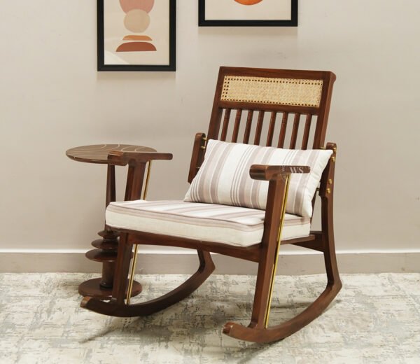 Aranya Sheesham Wood Rocking Chair