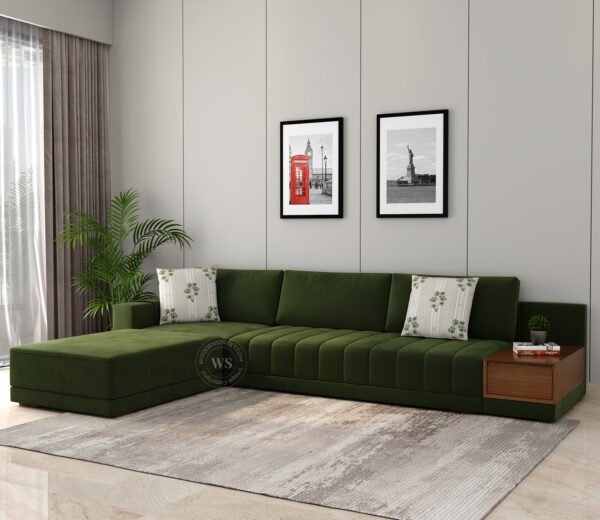 Oasis L-Shape Left Aligned Sectional Sofa