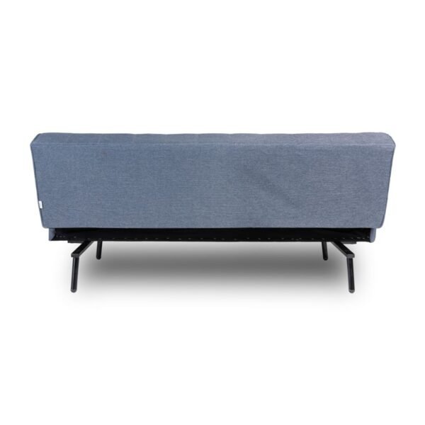 Naples Sofa cum Bed - Three Seater, Omega Blue