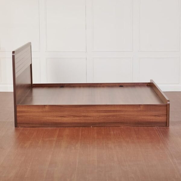 Leon Eldora Queen Bed with Hydraulic Storage - Brown