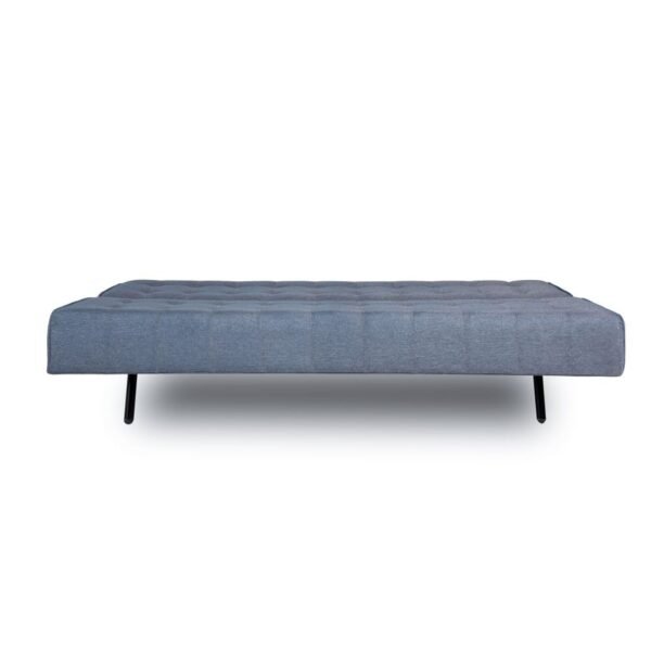 Naples Sofa cum Bed - Three Seater, Omega Blue