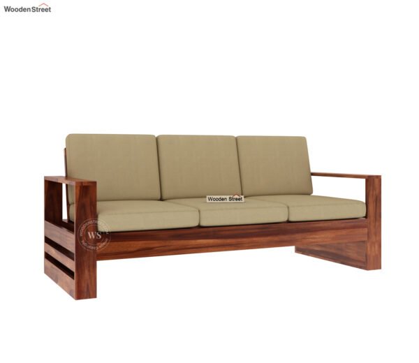 Winster 3 Seater Wooden Sofa