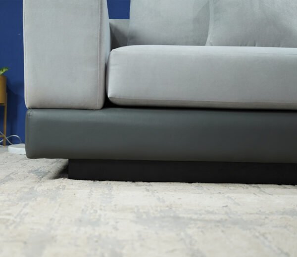 Gracious L- Shape Right Aligned Fabric Sofa