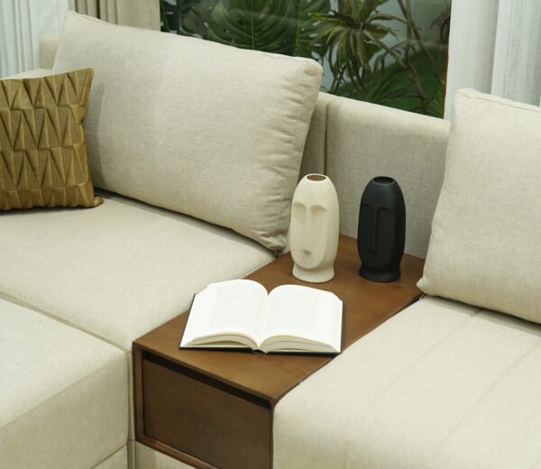 Oasis L-Shape Left Aligned Sectional Sofa