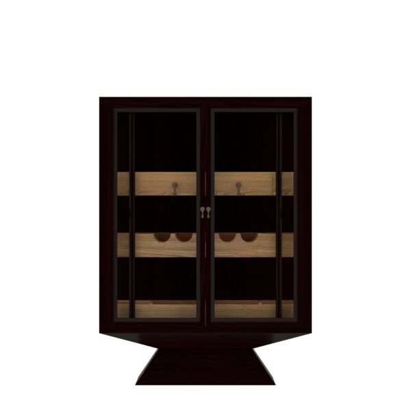 Classic Montage Multistorage Wooden Handmade Bar Cabinet