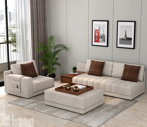 Oasis L-Shape Left Aligned Sectional Sofa