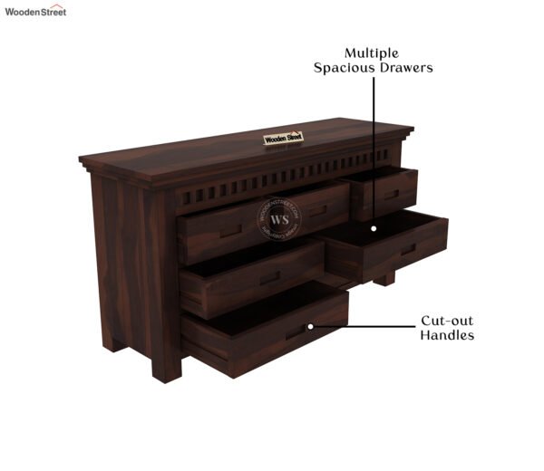 Adolph 7-Drawer Wooden Chest Of Drawers