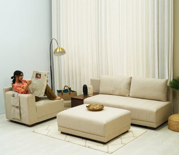 Oasis L-Shape Left Aligned Sectional Sofa