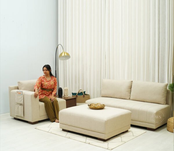 Oasis L-Shape Left Aligned Sectional Sofa