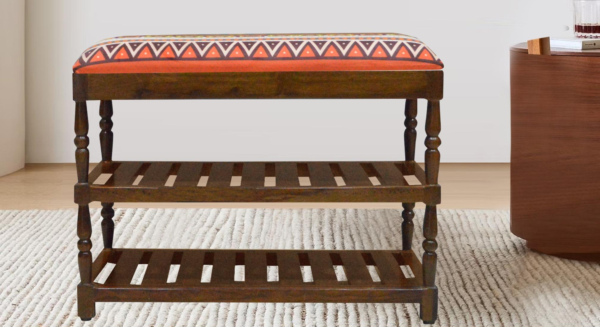 Amber Shoe Rack in Provincial Teak