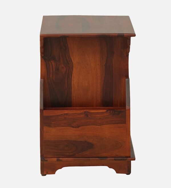 Anderby Sheesham Wood End Table In Honey Oak Finish