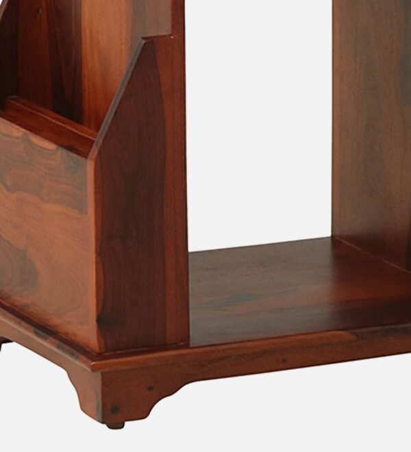 Anderby Sheesham Wood End Table In Honey Oak Finish
