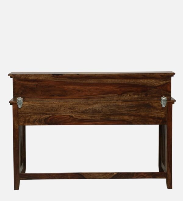 Bushley Sheesham Wood Writing Table in Scratch Resistant Provincial Teak Finish