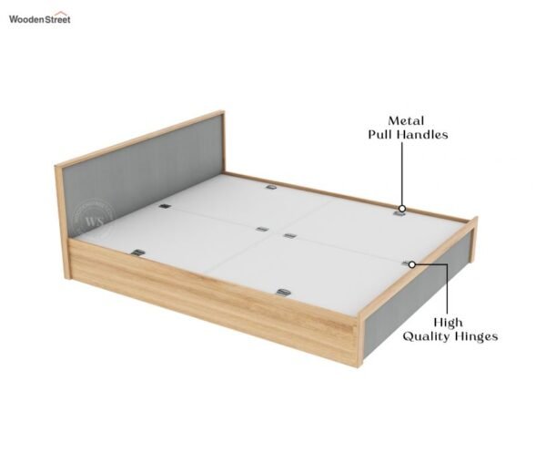 Vespera Engineered Wood Bed With Box Storage