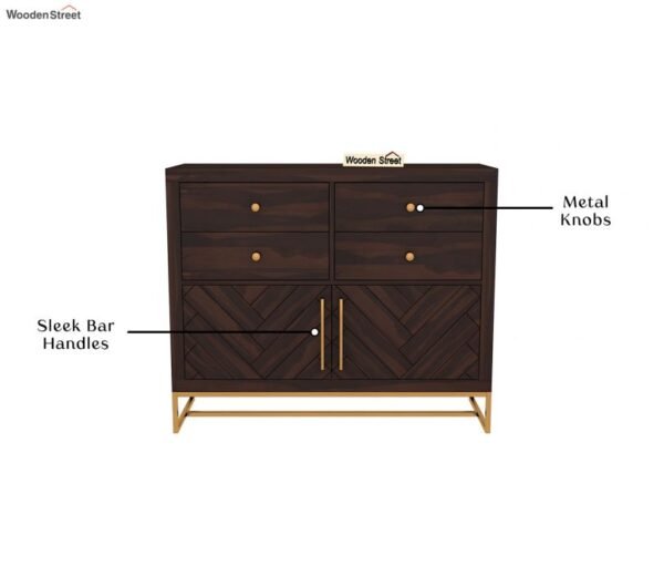 Jett 4-Drawer Wooden Chest Of Drawers