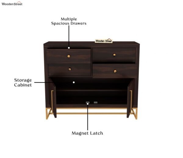 Jett 4-Drawer Wooden Chest Of Drawers