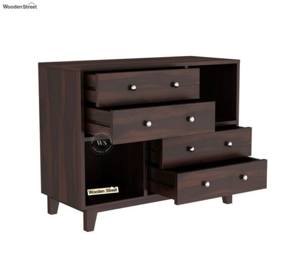 Rochel 4-Drawer Wooden Chest Of Drawers