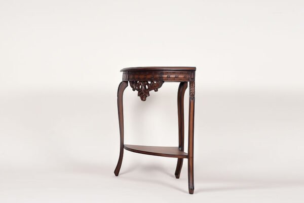 Kaivalya Teak Wood Corner Table