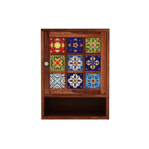 Jae Sheesham Wood Wall Shelf