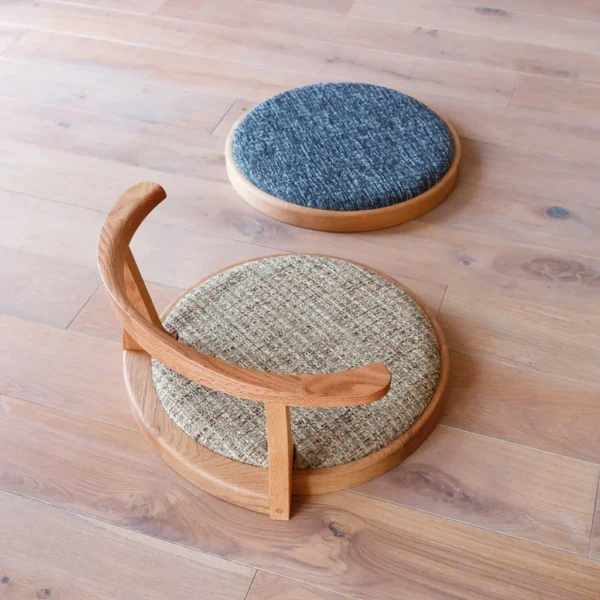 Rian Teak Wood Floor Yoga Tatami Chair