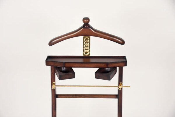 Prahasini Teak Wood Coat Hanger Stand