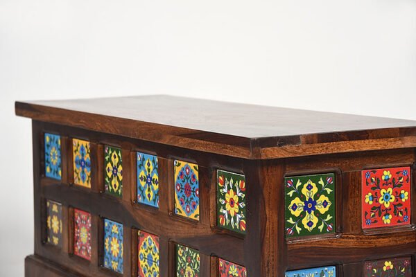 Noor Sheesham Wood Coffee Table cum storage box