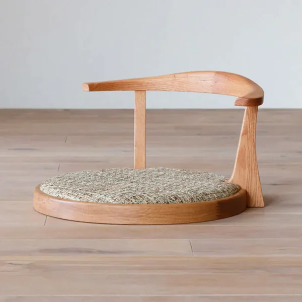 Rian Teak Wood Floor Yoga Tatami Chair