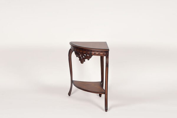 Kaivalya Teak Wood Corner Table