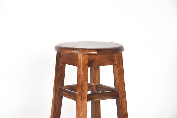 Ezhil Sheesham Wood Stool
