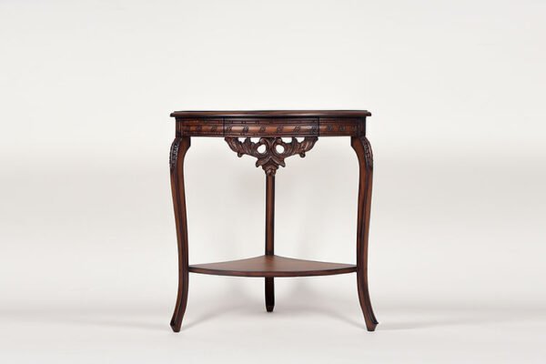 Kaivalya Teak Wood Corner Table
