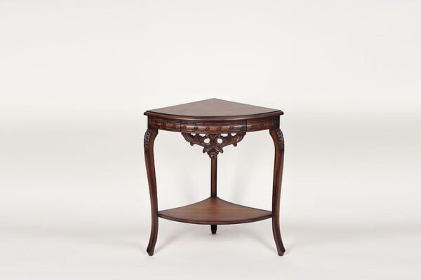 Kaivalya Teak Wood Corner Table