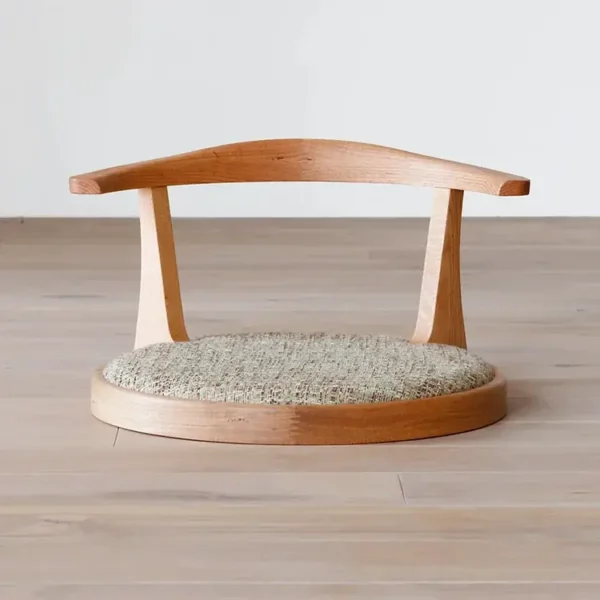Rian Teak Wood Floor Yoga Tatami Chair