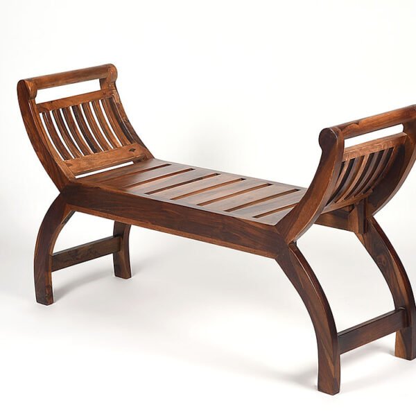 Taheera Sheesham Wood Bench