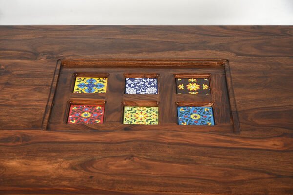 Larisa Sheesham Wood 4-Seater Dining set