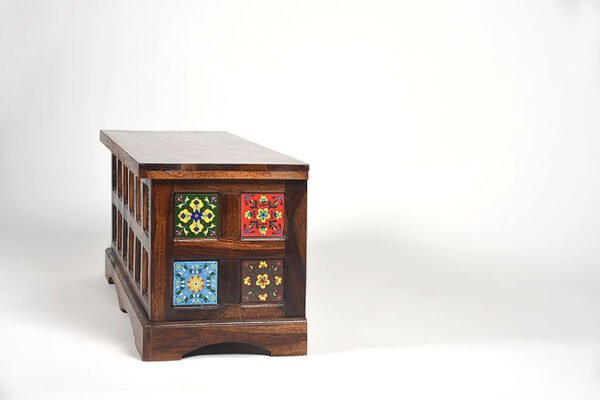 Noor Sheesham Wood Coffee Table cum storage box
