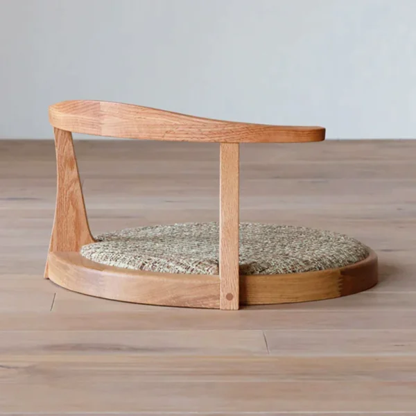 Rian Teak Wood Floor Yoga Tatami Chair