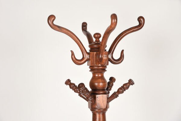 Huzair Teak Wood Hanger Stand