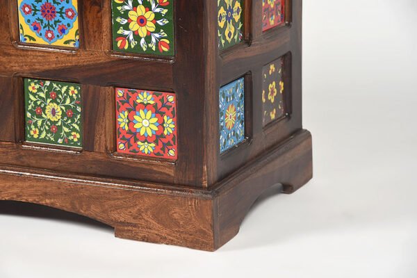 Noor Sheesham Wood Coffee Table cum storage box