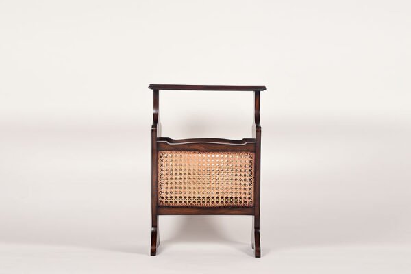 Gayesha Teak Wood Table Cum Magazine Holder