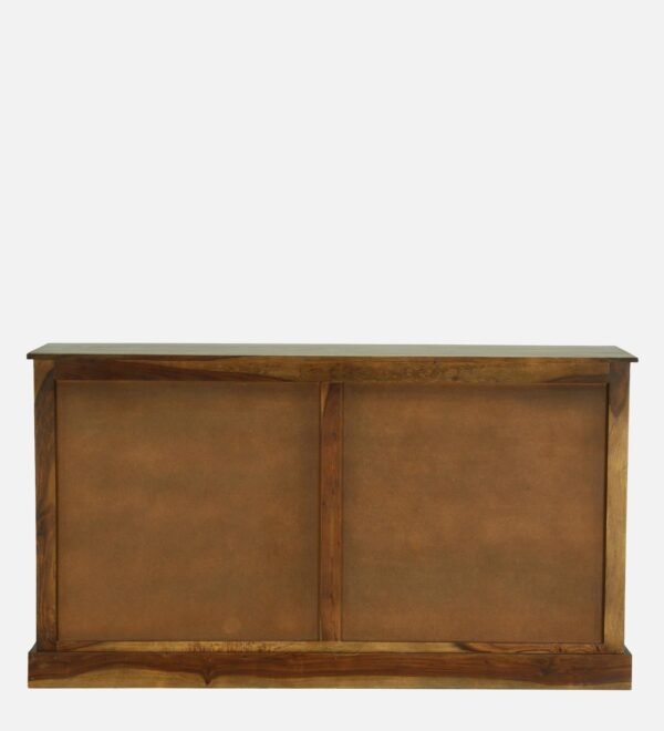 Barkston Sheesham Wood Crockery Unit In Provincial Teak Finish