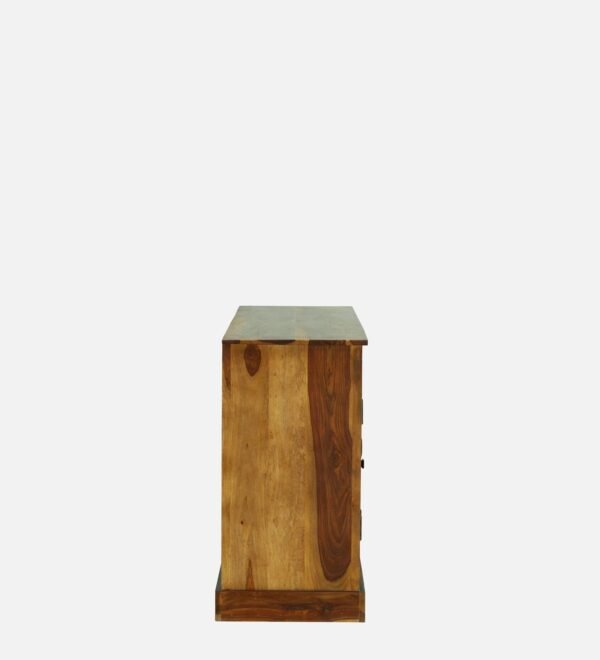 Barkston Sheesham Wood Crockery Unit In Provincial Teak Finish