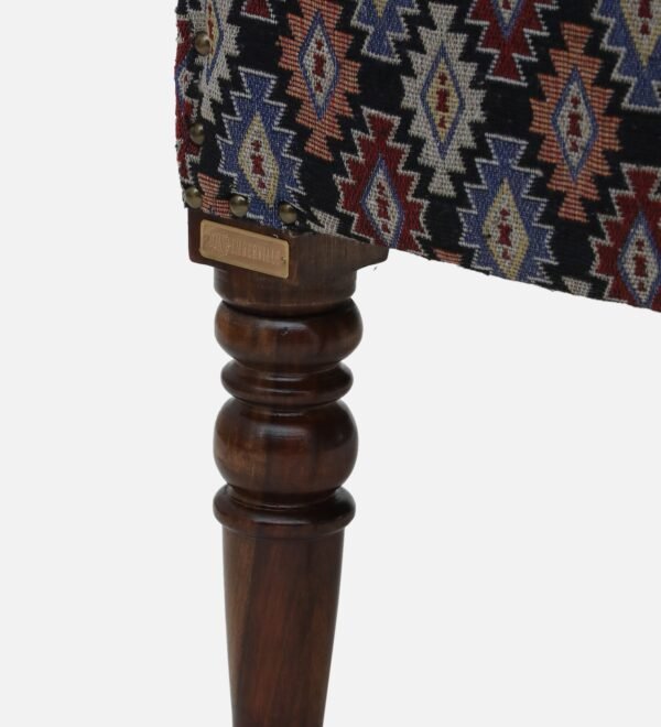 Lamington Sheehsham Wood Recamiers In Provincial Teak Finish