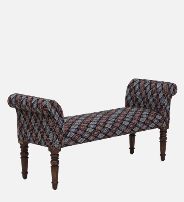Lamington Sheehsham Wood Recamiers In Provincial Teak Finish