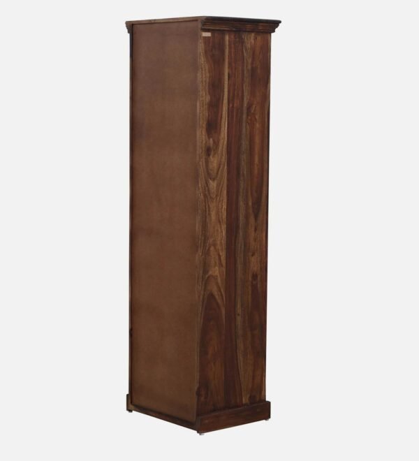 Stafford Sheesham Wood Bar Cabinet In Provincial Teak