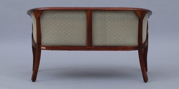 Stalley Sheesham Wood 2 Seater Sofa In Scratch Resistant Honey Oak Finish